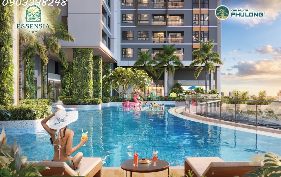 Bán căn 2PN Essensia Sky, lầu cao, căn góc, view PMH giá chỉ 6 tỷ 780